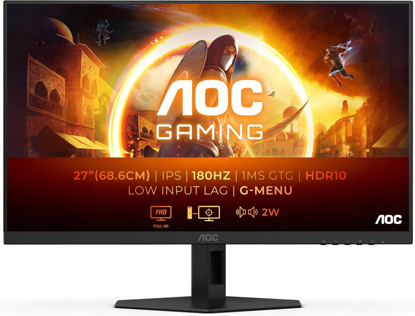 AOC Monitor LED AOC 27G4XED 27 1920 x 1080 px IPS / PLS(23/Monitor LED AOC 27G4XED 27 1920 x 1080 px IPS / PLS)