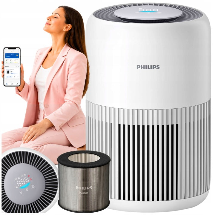 Philips PHILIPS Oczyszczacz Powietrza AC2220/10 ULTRAcichy Apka AIR+ NanoProtect(400 m³/h'/PHILIPS Oczyszczacz Powietrza AC2220/10 ULTRAcichy Apka AIR+ NanoProtect')