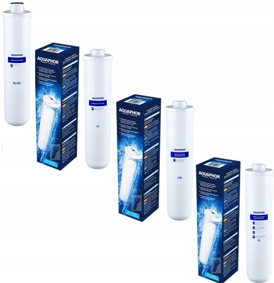 OdkryjAquaphor Wkłady filtrujące filtry K5 K2 K7M RO-50S do Aquaphor Morion RO-101s 4 szt.(Cristal H'/1'/Wkłady filtrujące filtry K5 K2 K7M RO-50S do Aquaphor Morion RO-101s 4 szt.')