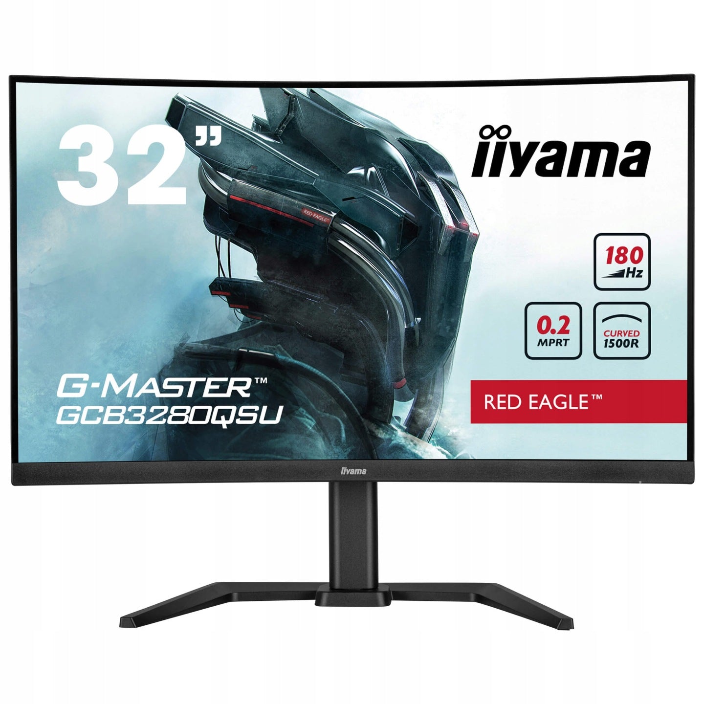 iiyama Monitor zakrzywiony 32 iiyama G-Master GCB3280QSU-B2 WQHD VA LED 180Hz HDR(23/Monitor zakrzywiony 32 iiyama G-Master GCB3280QSU-B2 WQHD VA LED 180Hz HDR)
