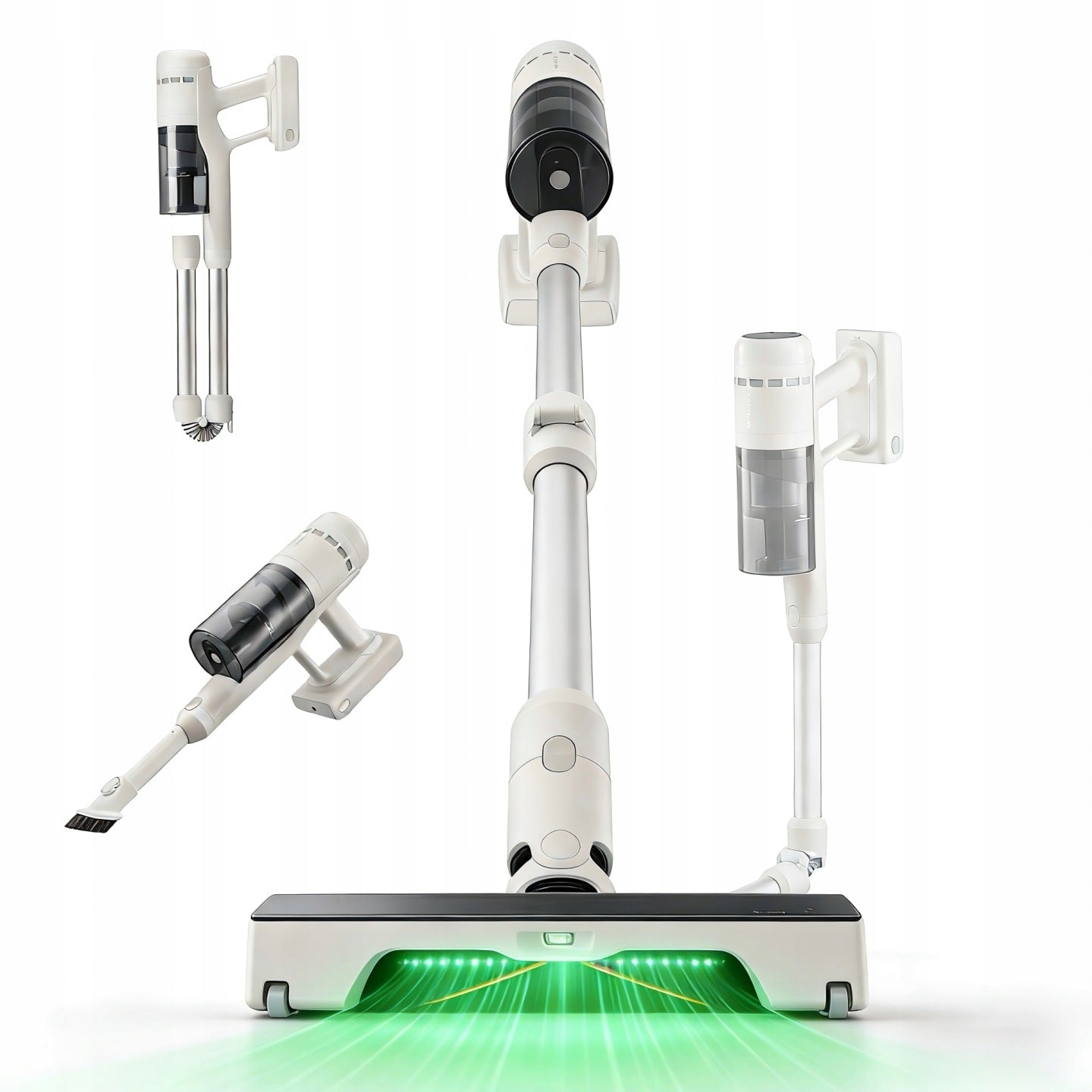 Odkurzacz pionowy Roborock H60 bezprzewodowy 60MINS 140° Zielone światło(Odkurzacz pionowy Roborock H60 bezprzewodowy 60MINS 140° Zielone światło/21 W)