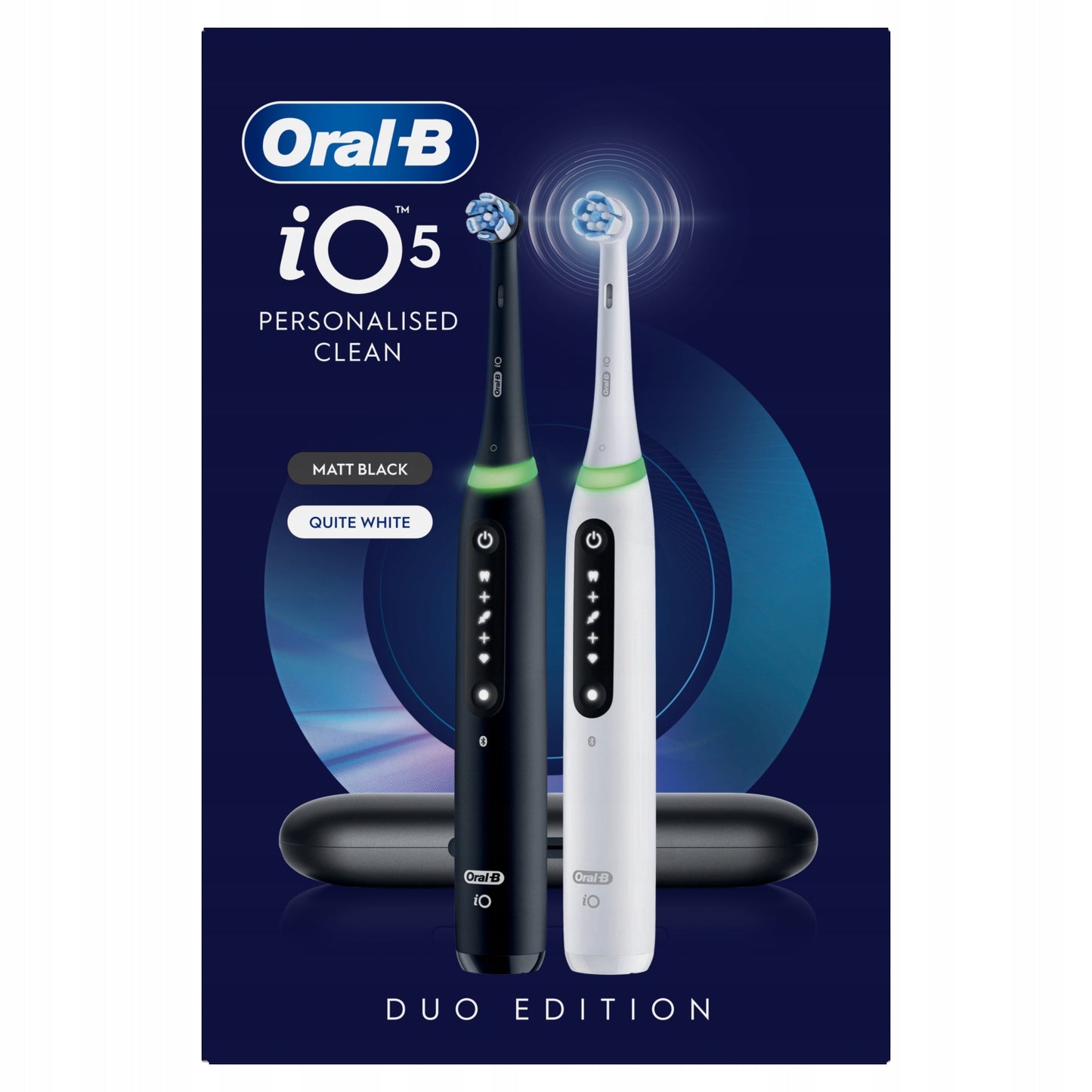 Zestaw prezentowy Oral-B iO 5 Black  White 2 Szczoteczki elektryczne(Zestaw prezentowy Oral-B iO 5 Black  White 2 Szczoteczki elektryczne)